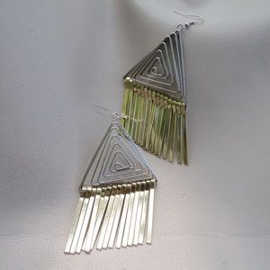Triangle Drop Earrings